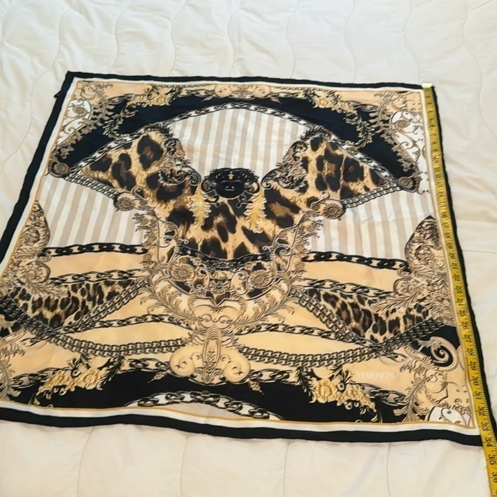 Baroque Marrero collection 100% silk scarf